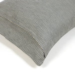 Libeco Sailors Stripe Super King Pillow Sham in River