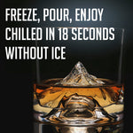 Liiton The Peaks Crystal Whiskey Decanter Set in 18 seconds