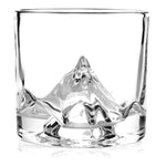 Liiton The Peaks Crystal Whiskey Decanter Set glass