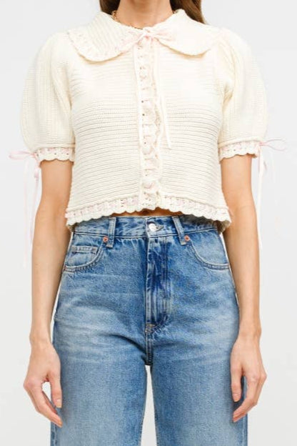 Lily Cream Blouse order at boltranchstore.com