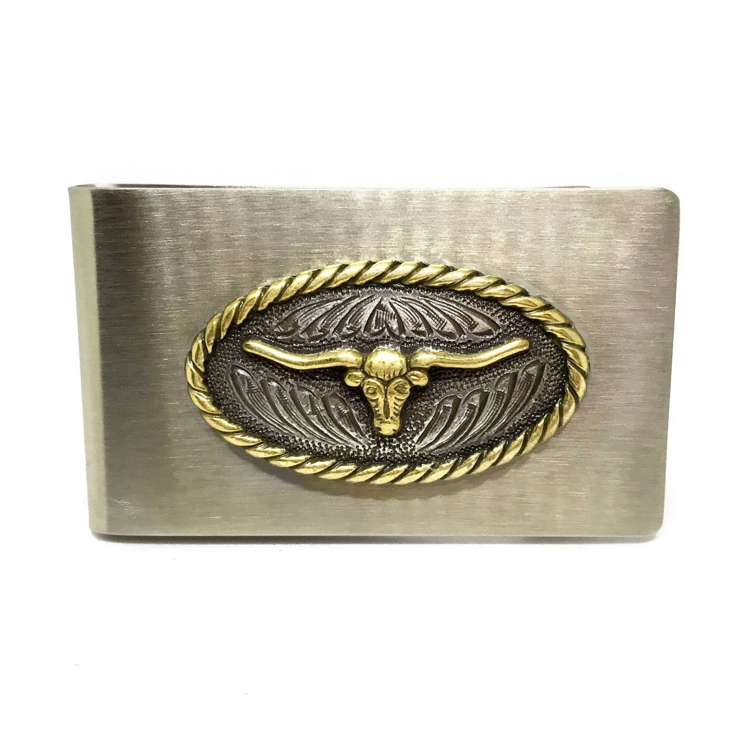 Longhorn Money Clip buy at boltranchstore.com western accessories