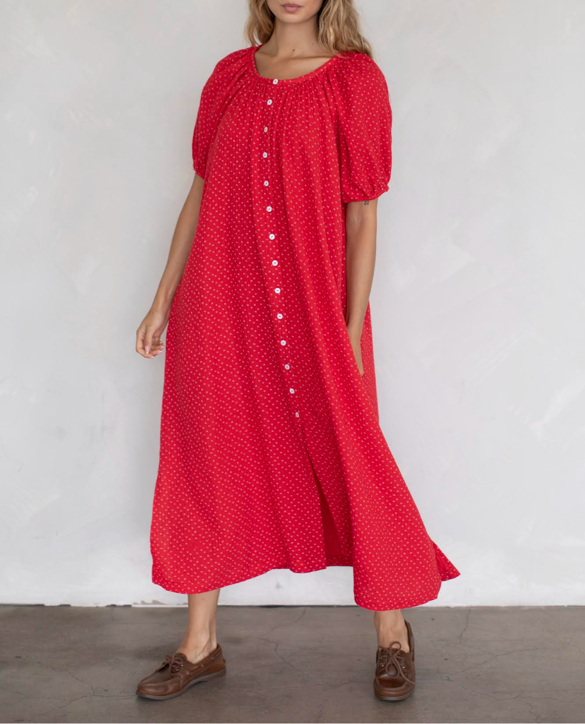 Lonnie Double Cotton Gauze Dress buy at boltranchstore.com