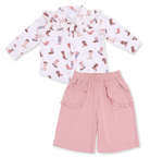 Loretta Top and Wide Leg Pant shop at boltranchstore.com baby western wear