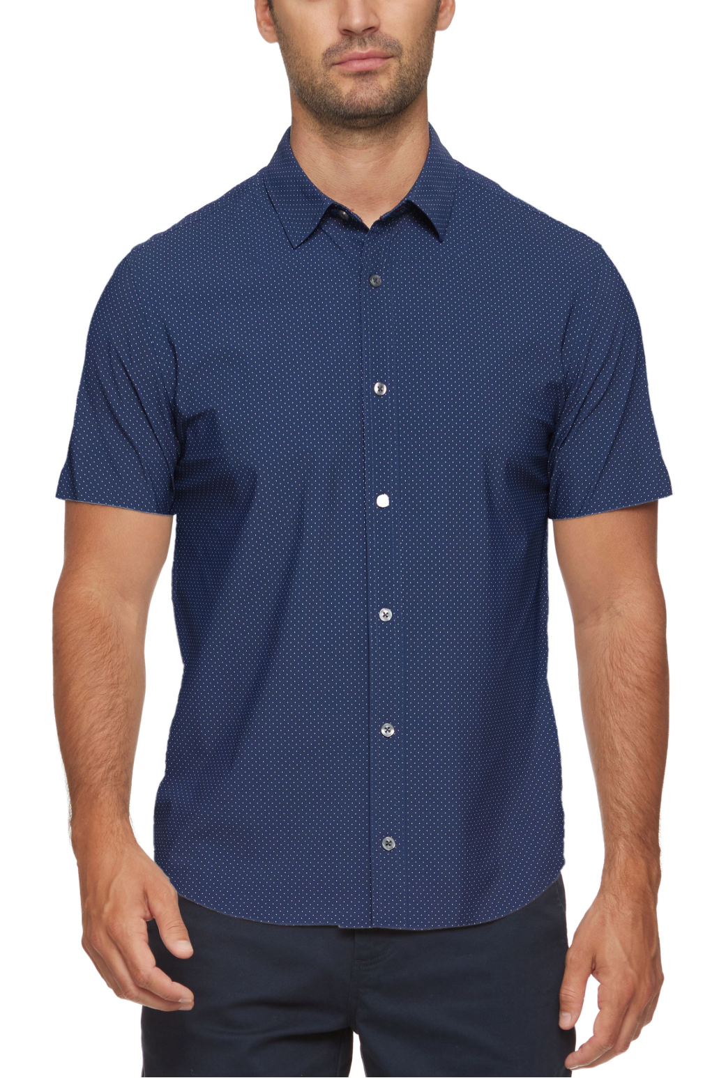 Loretto Mens Dot Print Performance Shirt shop at boltranchstore.com free shipping