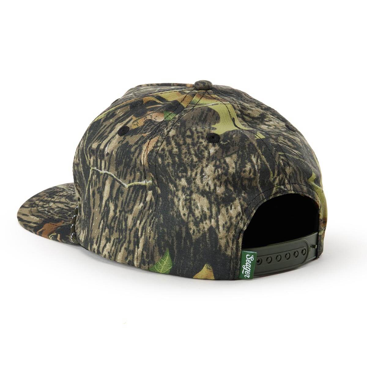 Seager Los Rios Canvas Snapback Camo Hat