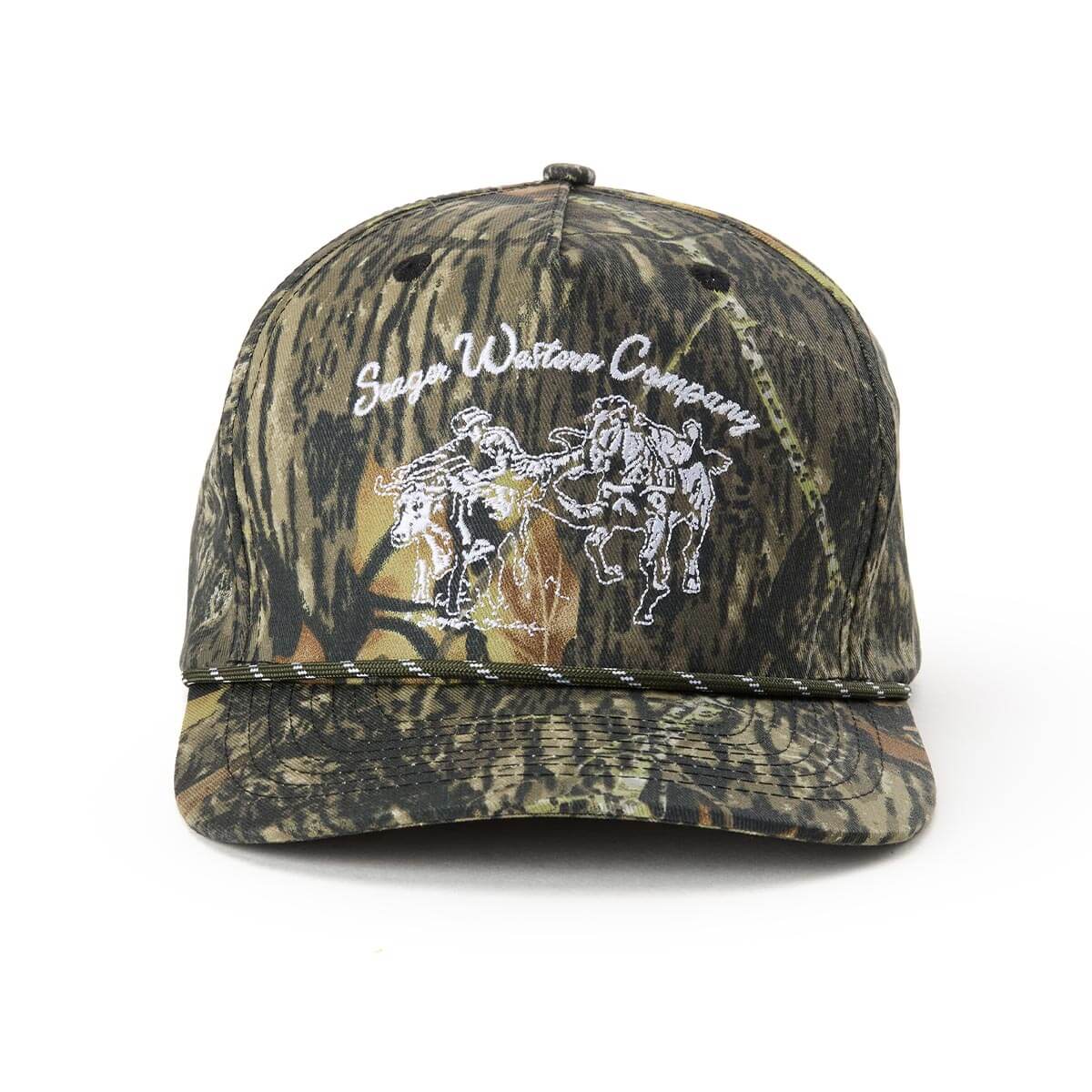 Seager Los Rios Canvas Snapback Camo Hat