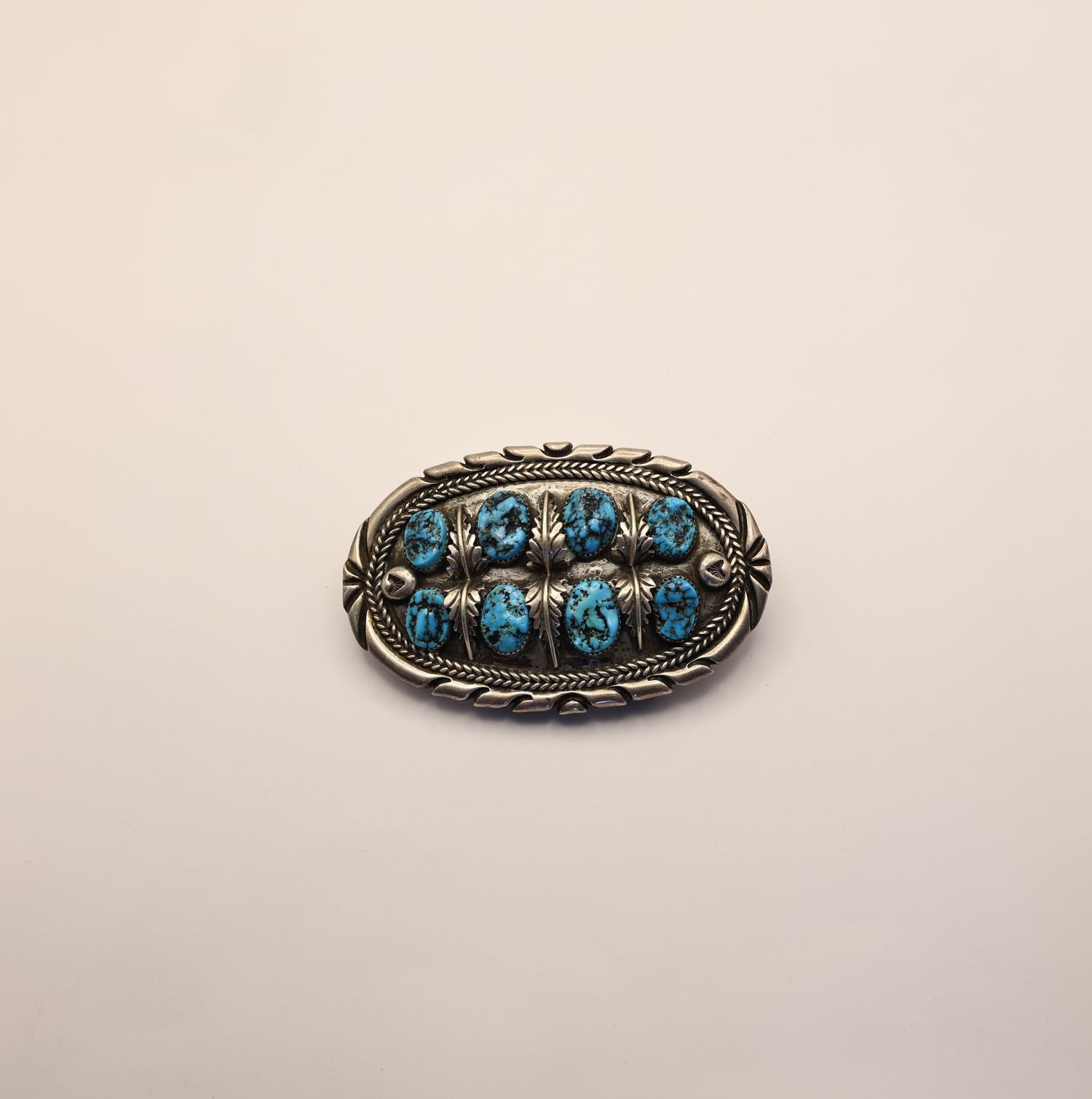 Lucky 8 Stone and Leaf Buckle at boltranchstore.com