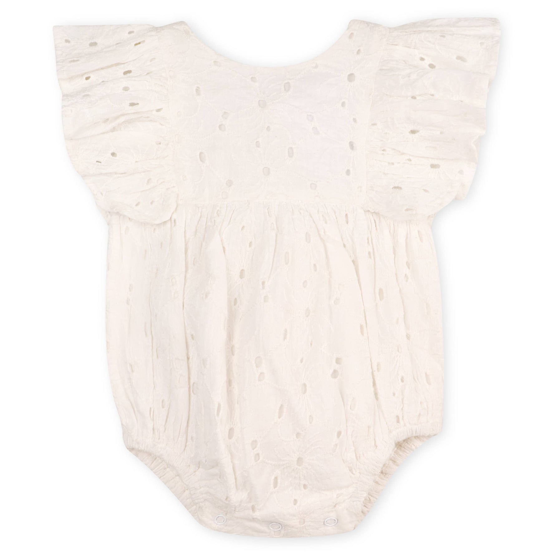Luna Schiffli Baby Girl Romper free shipping baby gift at bolt ranch store eyelet girls romper