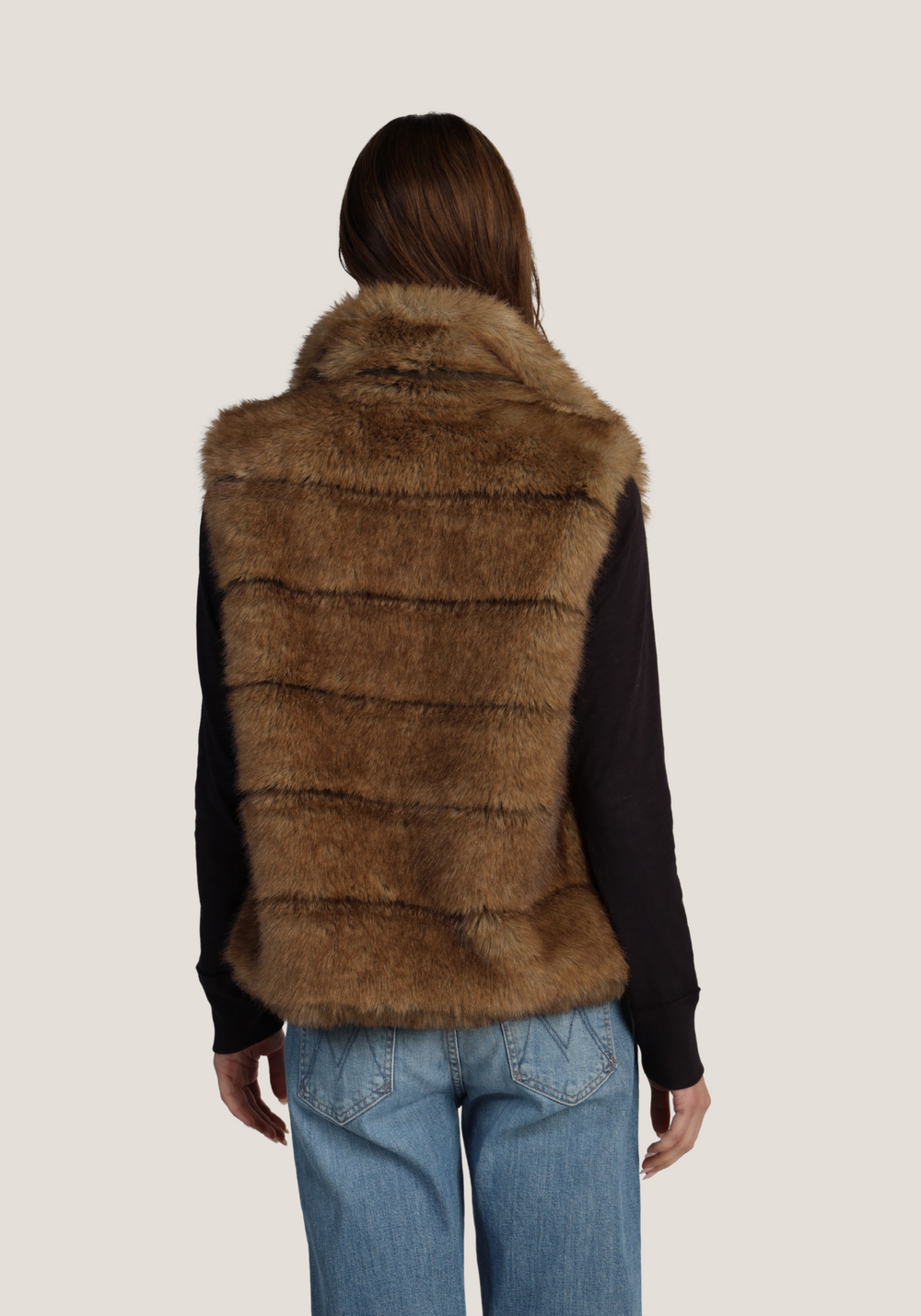 Dylan Womens Luxe Fur Vest