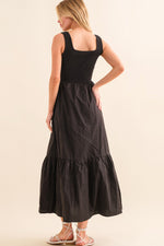 The Lyra Tank Bubble Maxi Dress is a must-have for any wardrobe summer sleeveless womens dress new arrival bolt ranch store