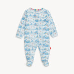 Magnetic Me Pajamas blue apres chic modal footie pajamas 2 piece pjs kids baby toddler infant matching pajamas Boltranchstore.com free shipping