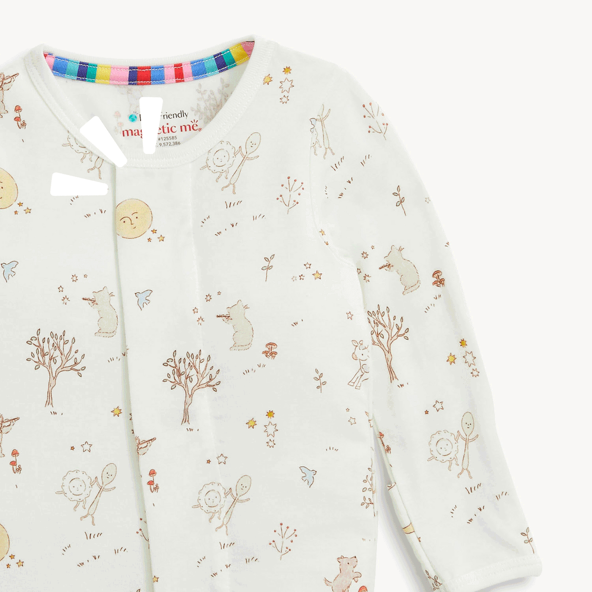 Utah rodeo western clothing boutique Bedtime Rhymes Modal Footie MF600165 Boltranchstore.com free shipping