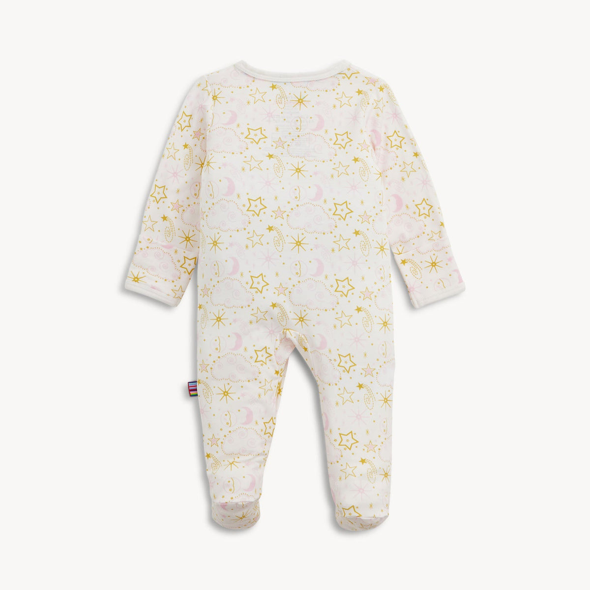 Magnetic Me Star Signs Pink Modal Footie breathable temperature regulating sleeper for naps and overnight wear Utah