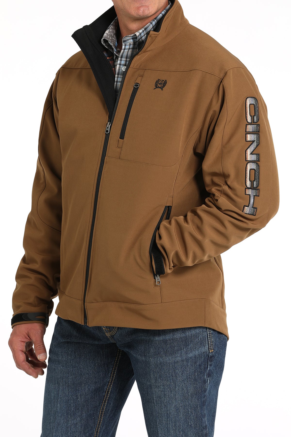 Cinch Mens Bonded Jacket - Brown