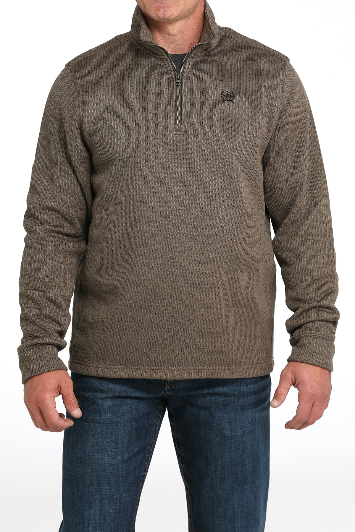 Cinch Mens Quarter Zip Pullover