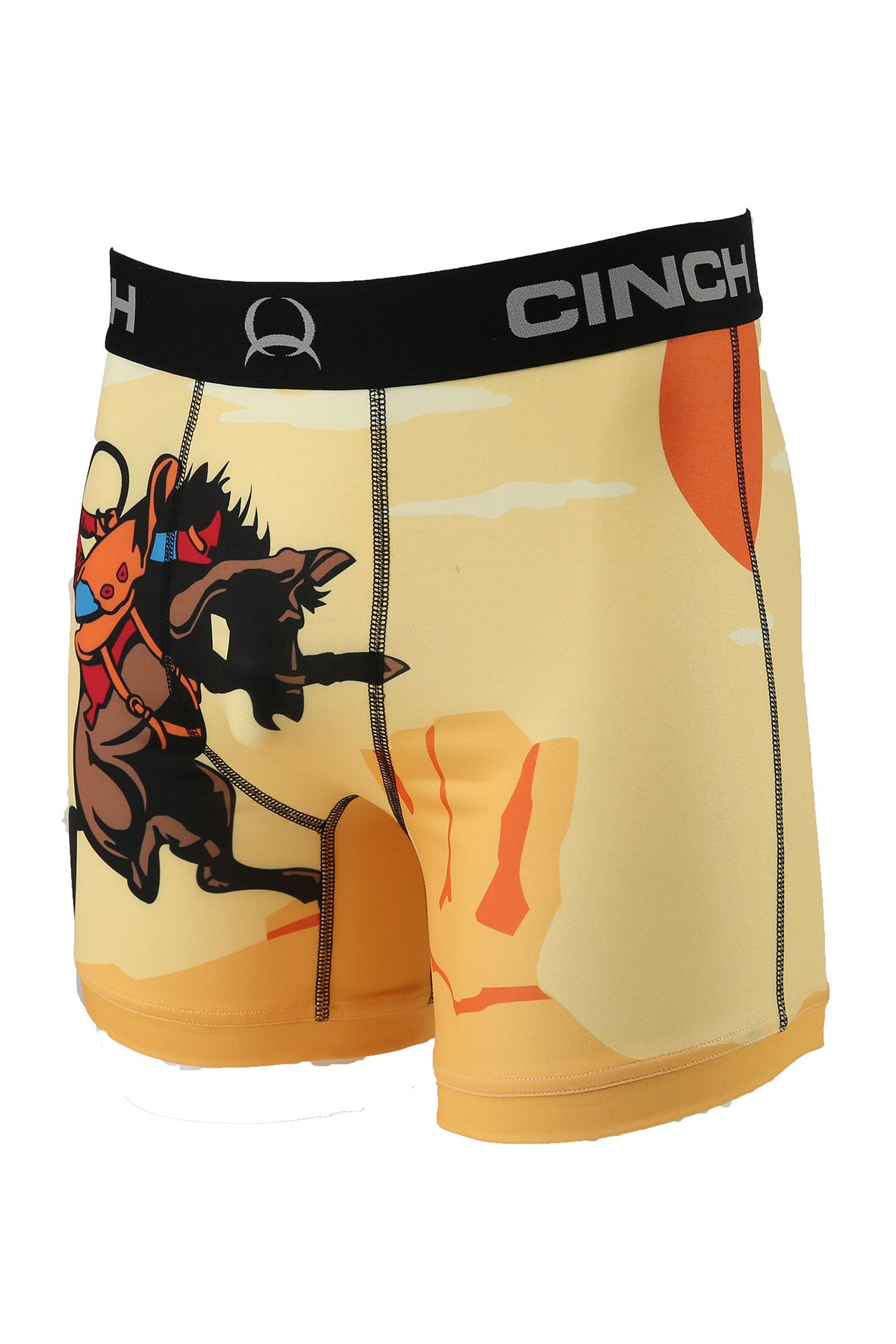 Cinch Mens 6 in Cowboy Boxer Brief