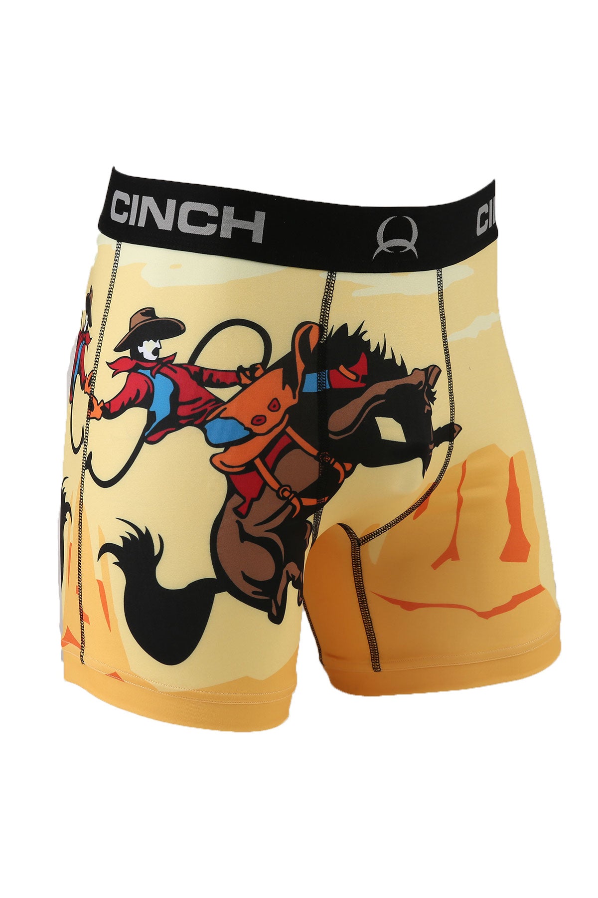 Cinch Mens 6 in Cowboy Boxer Brief