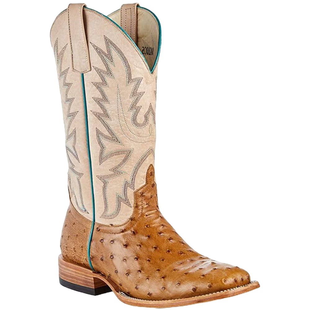 Macie Bean Antique Saddle Ostrich Boot cowboy boot womens western cowboy bolt ranch store