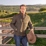 Madison Creek Outfitters Shelby Lightweight Quilted Nylon Jacket Loden loden quilted nylon jacket western clothing Utah SKU 478J