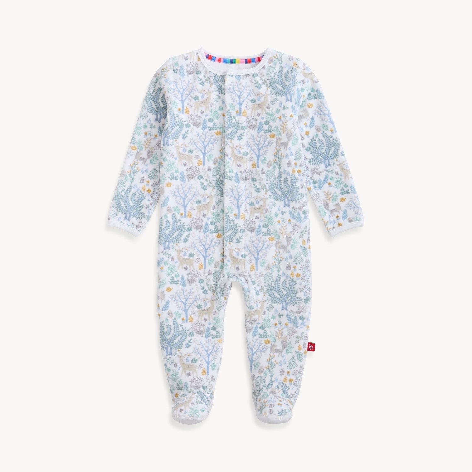 Magnetic Me Infant Imagine Forest Velour Footie find at boltranchstore.com
