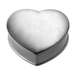 Match Lidded Heart Box pewter heart jewelry box luxury antique inspired at boltranchstore.com free shipping