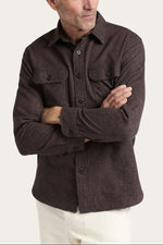 Pendleton Mens Burnside Cotton Flannel Shirt Brown Heather RA1350-79690 mens long sleeve button down free shipping Boltranchstore.com