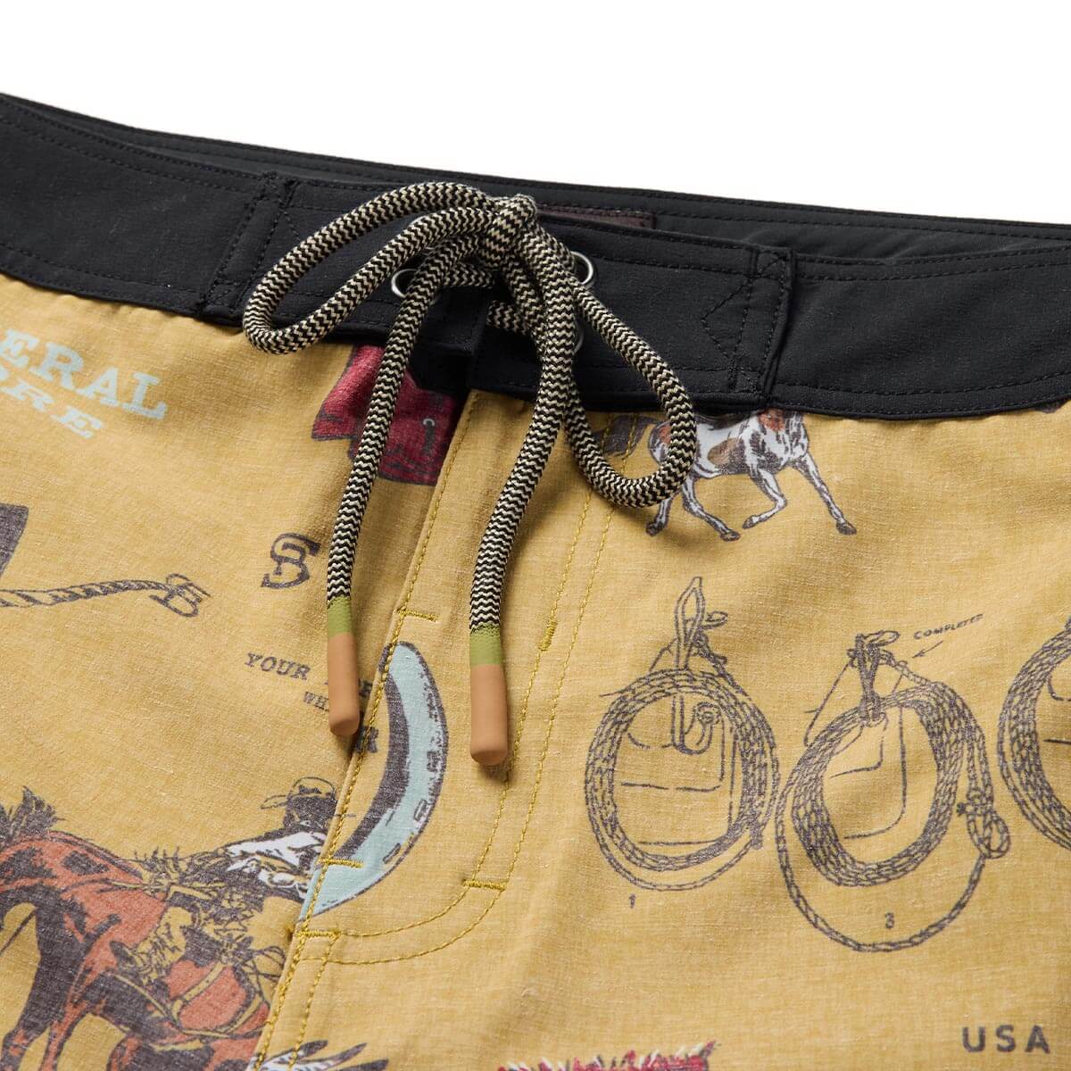 Seager Microdose Scallop Bronze Boardshort