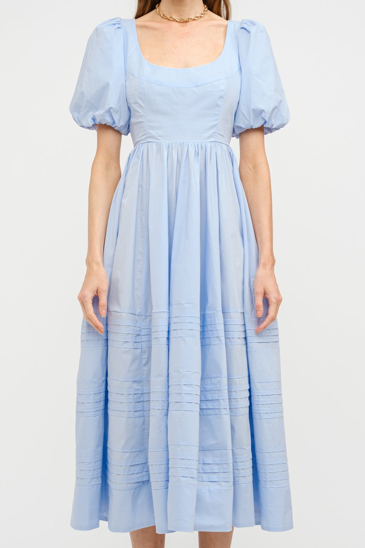 Milana Baby Blue Midi Dress order today at boltranchstore.com