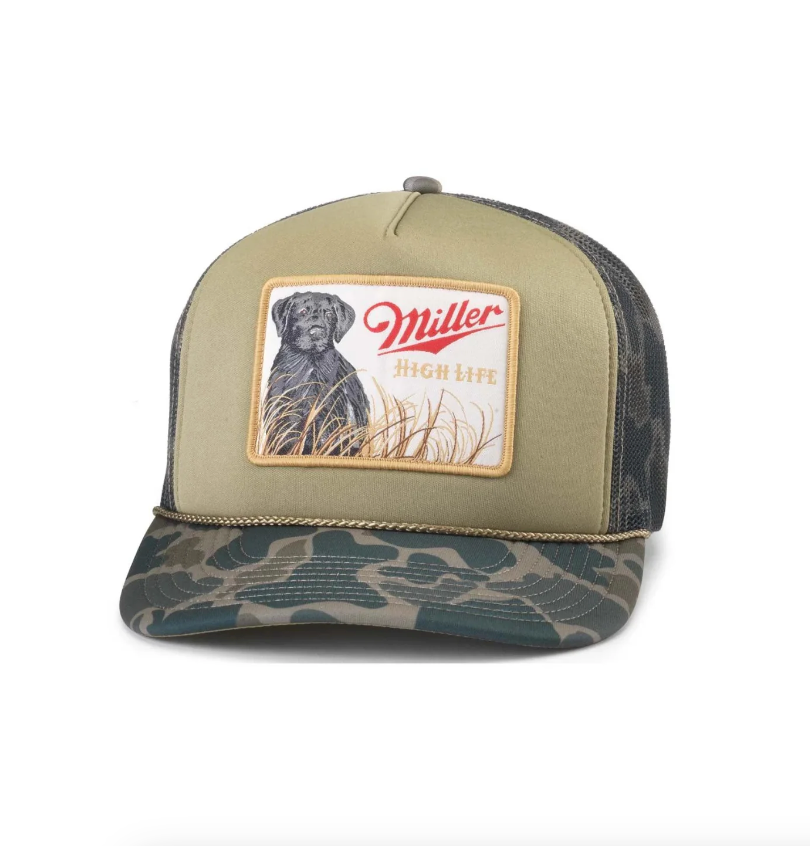 Miller High Life Mallard Foamy Hat Cap available at boltranchstore.com Bolt Ranch Store