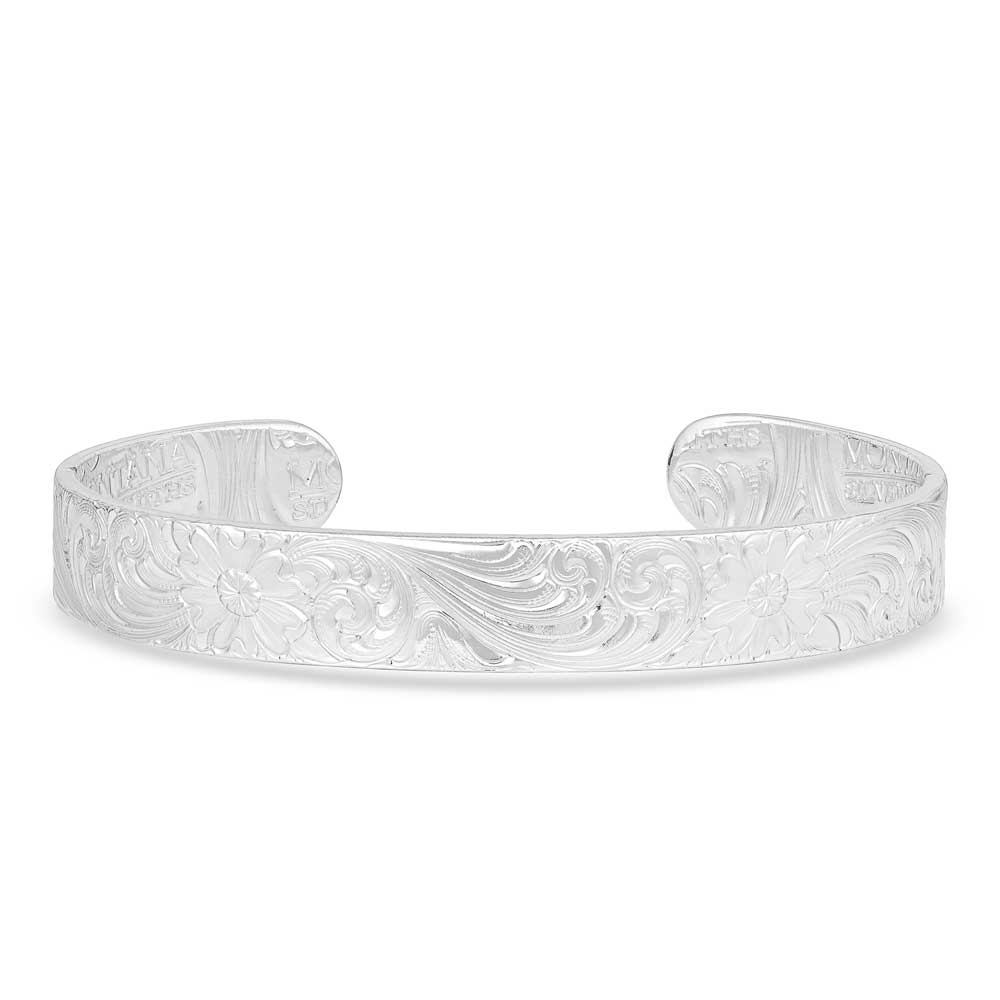 Montana Classic Engraved Cuff Bracelet Buy at boltranchstore.com