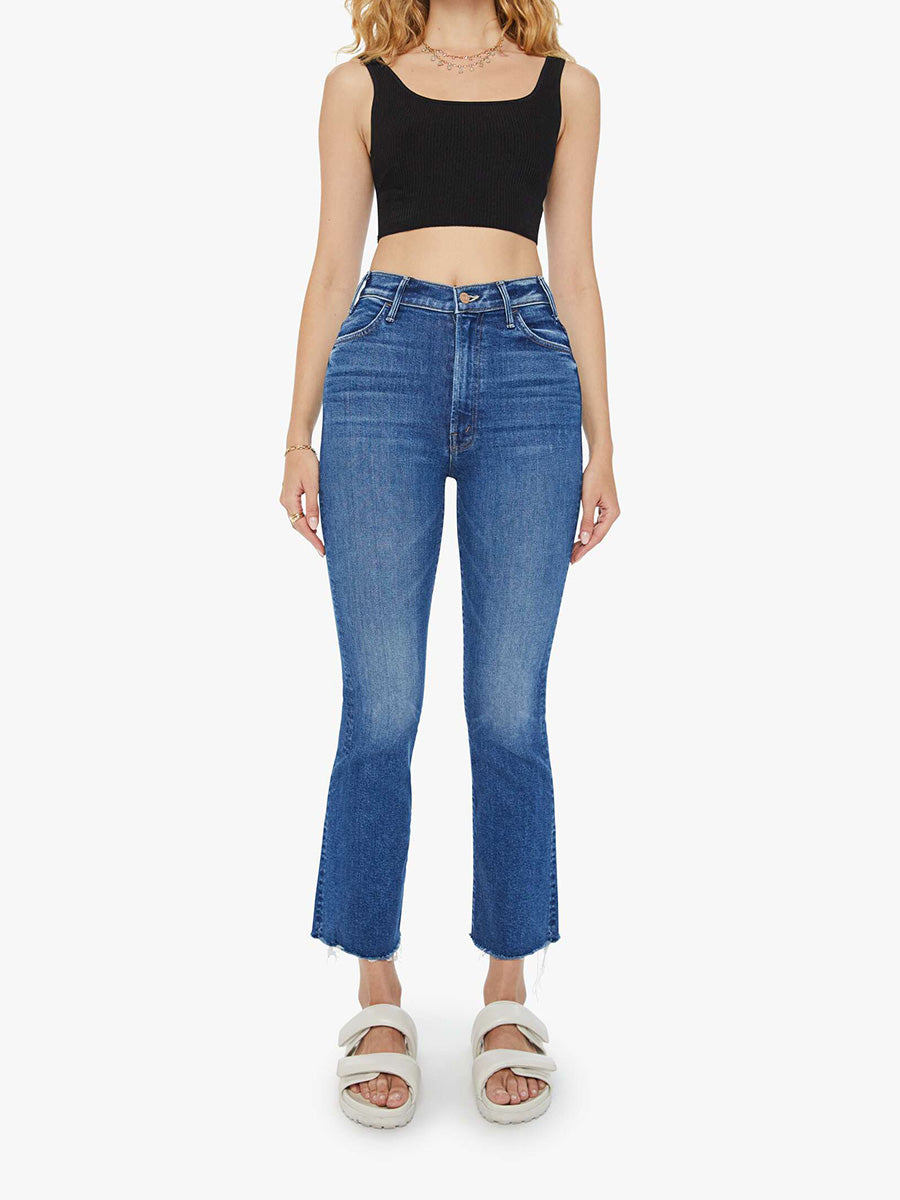 Mother Hustler Ankle Fray Grasping at Straws womens mother denim jeans free shipping at boltranchstore.com