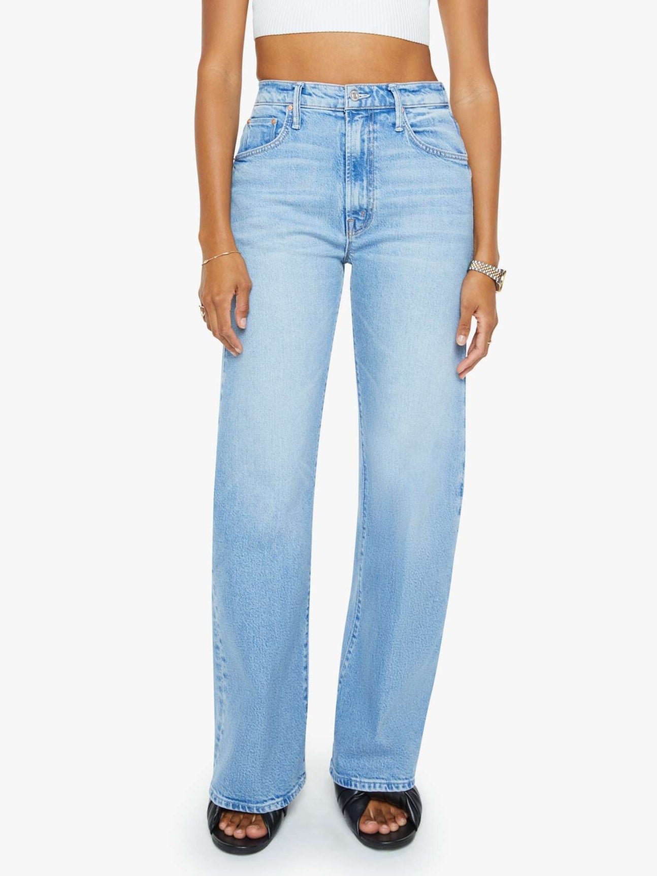 Mother Lasso Sneak Pants in Sow Surreal order at boltranchstore.com