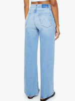 Mother Lasso Sneak Pants in Sow Surreal back