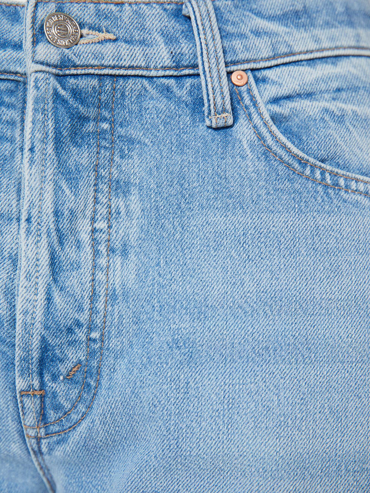 Mother The Dodger Button Hover Cuff Jean at  boltranchstore.com