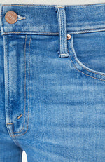 Mother The Mid Rise Rambler Zip Ankle detail