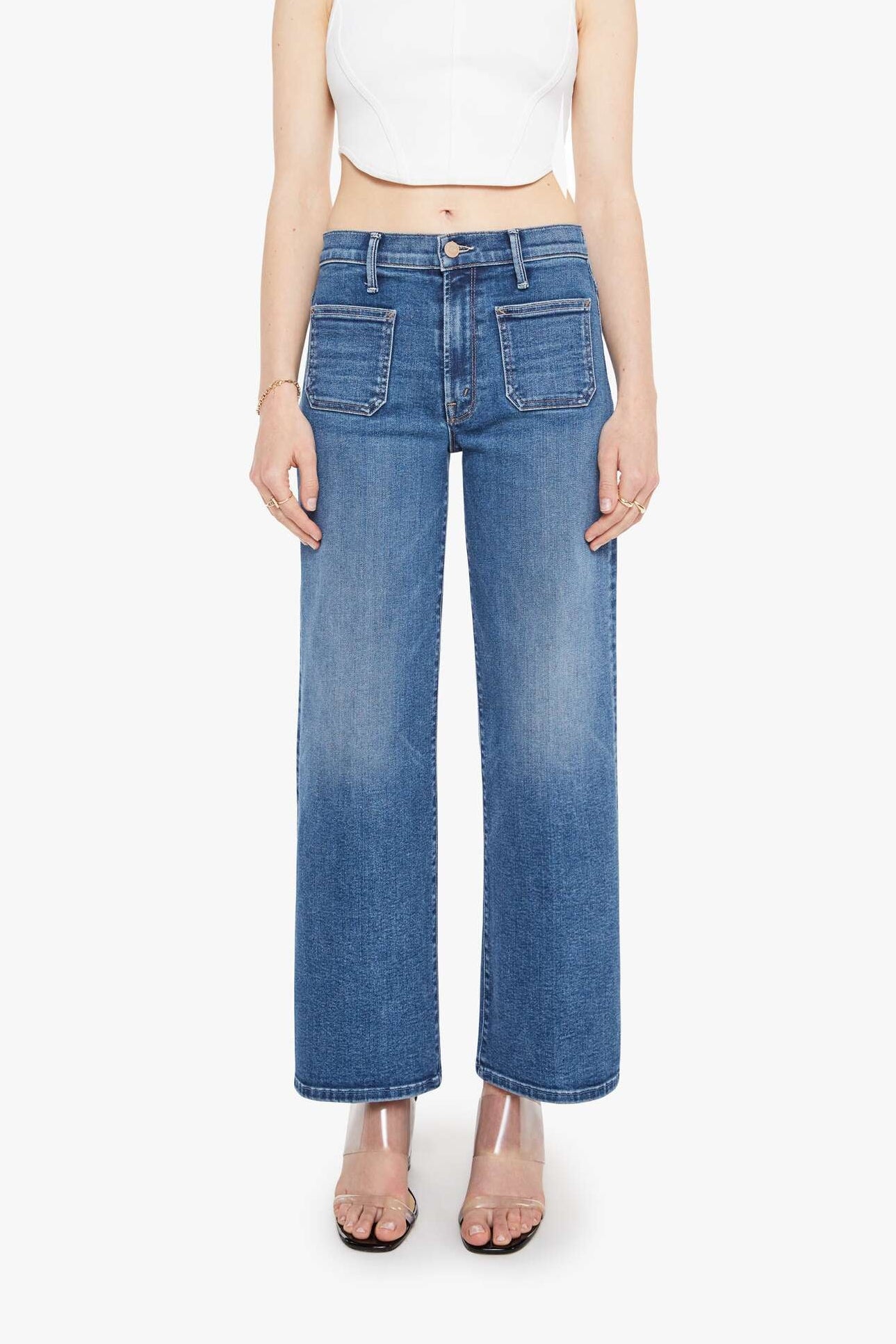 Mother The Patch Pocket Mid Rise Maven Ankle buy at Boltranchstore.com free shipping