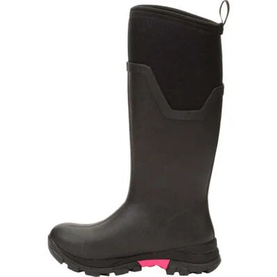 Muck Boot Womens Arctic Ice Tall AGAT - Black / Pink
