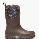 Muck Boots Womens Chore Classic Mid Boot WCHM9CK chicken chore boots farm life ranch work womens brown Boltranchstore.com Free Shipping
