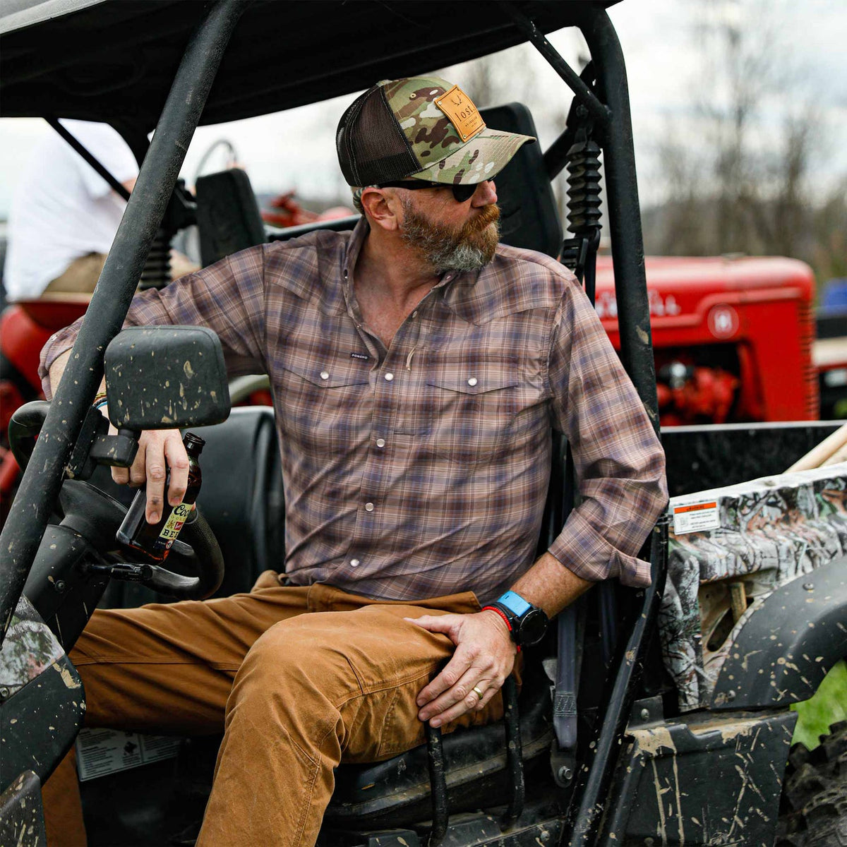 Poncho Mens The Muleshoe Shirt
