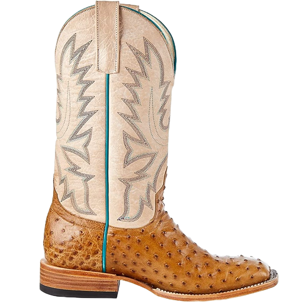 Macie Bean Antique Saddle Ostrich Boot