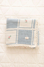 New Grain Patchwork Baby Blanket Spring Bloom vintage baby blankets country living bolt ranch store