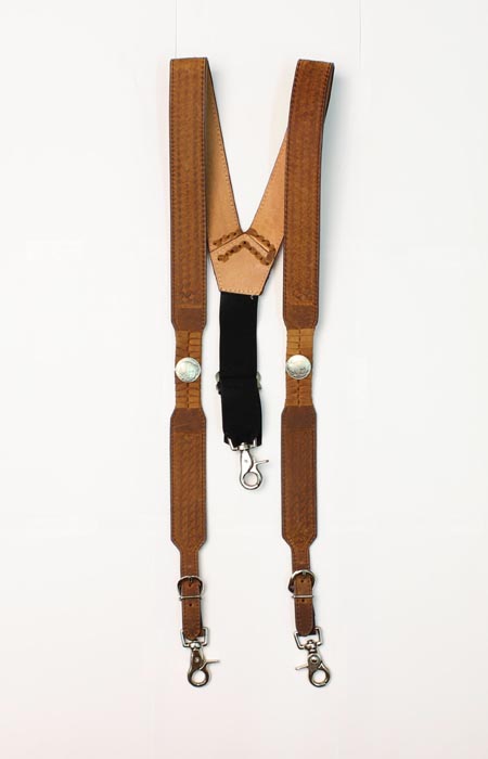 Nocona Leather Gallus buy at boltranchstore.com free shipping suspenders brown leather
