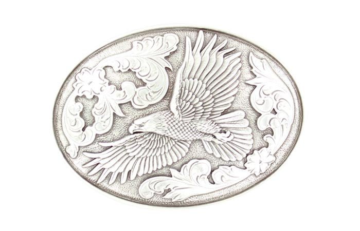 Oval Eagle Spread Wings Buckle at boltranchstore.com
