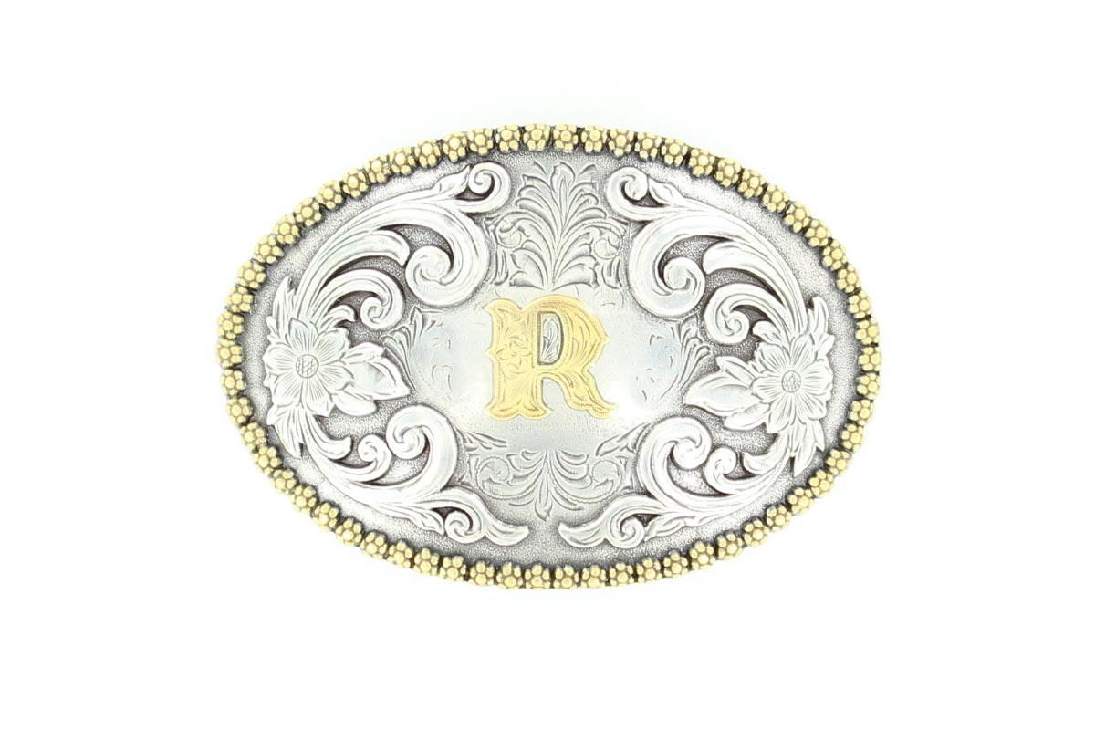 Nocona Oval Initial Buckle