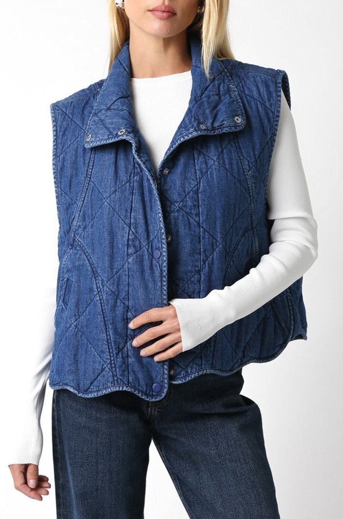 Nora Denim Vest