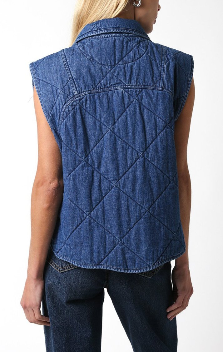 Nora Denim Vest