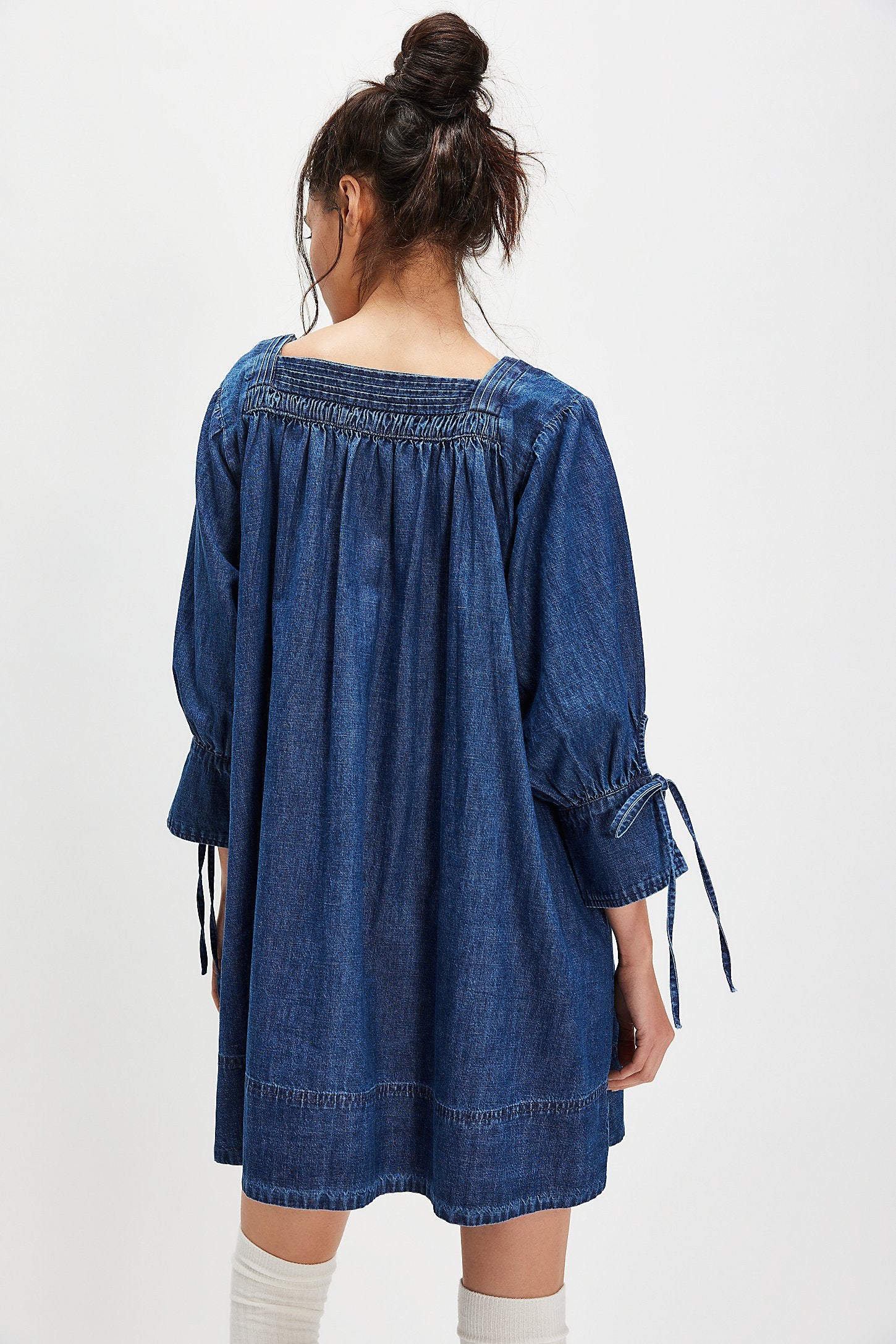 Free People Sonora Denim Mini Dress