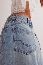 Free People Suzy Denim Midi Skirt