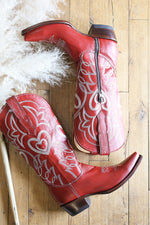 Old Gringo Heart To Heart Womens Cowboy Boots red western fashion Boltranchstore.com free shipping patriotic statement cute popular viral NFR outfit idea western wear