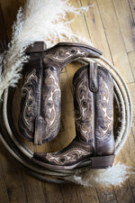 Old Gringo Havana Vesuvio womens Cowboy Boots 12" NFR cowgirl brown boot at Boltranchstore.com Ballerina Farm western fashion Utah Park City free shipping